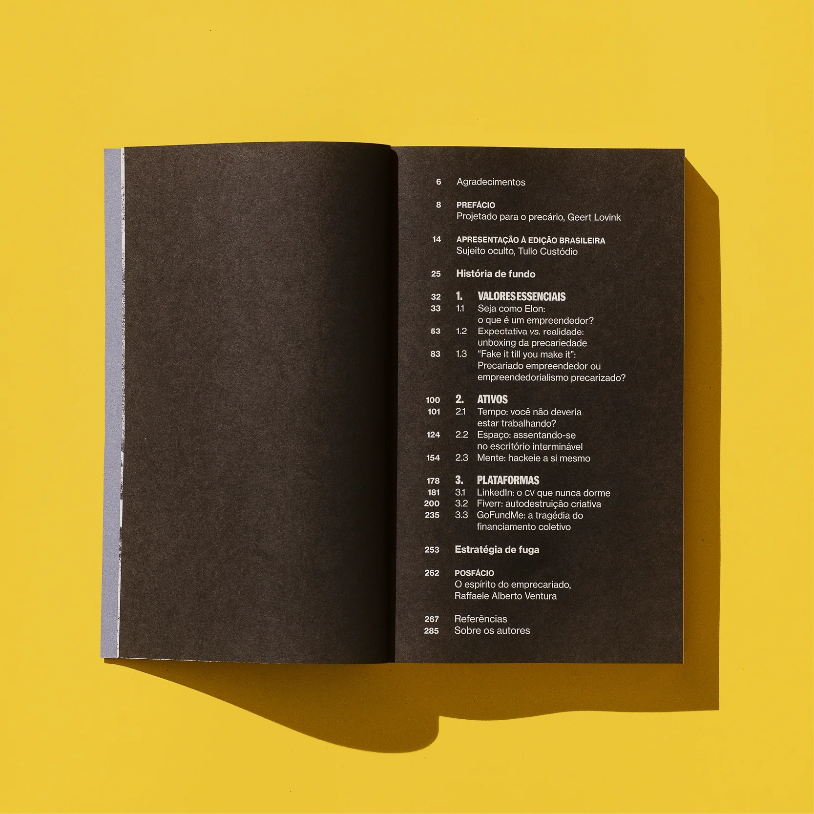 Emprecariado by Silvio Lorusso, published by Clube do livro do design